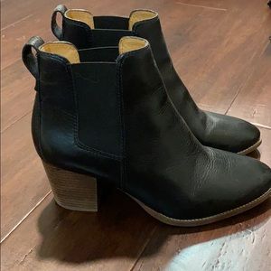 MADEWELL BLACK BOOTIES